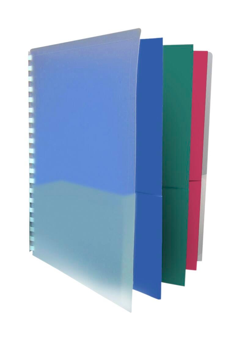 School Smart 8-Pocket Project Organizer, Polypropylene, Multicolor 081928